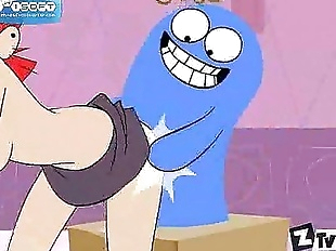 fosters bloo fucking frankie - 1 min 8 sec