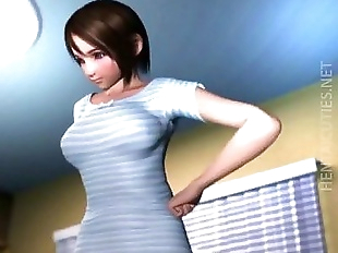 Sexy 3D anime goddess show assets - 5 min